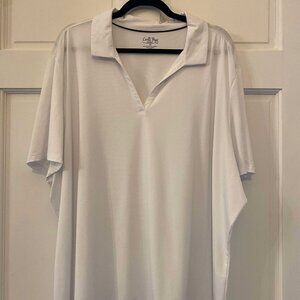 Coral Bay Golf Shirt - Lightweight Super comfortable white Women's 3x